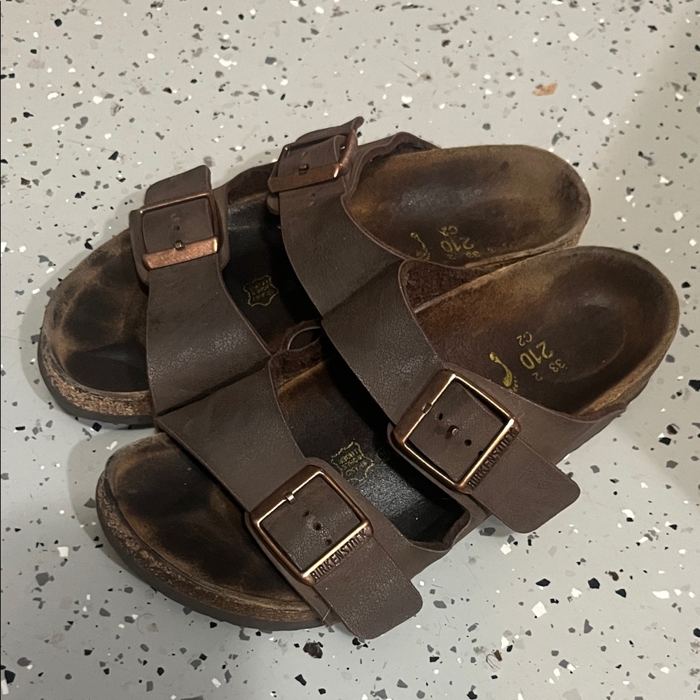 Kids Birkenstock Brown Sandals